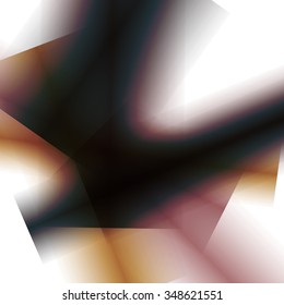 Colorful background with soft gradients and lines. Abstract texture with blurred and geometrical shapes. Stylish design element.