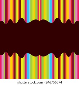 colorful background with space for your message.