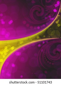 Fondo colorido con espacio para el mensaje
