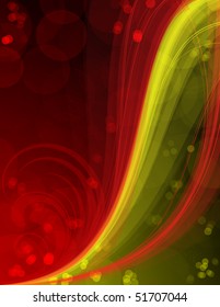 Colorful background with space for your message