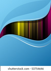 Colorful background with space for your message