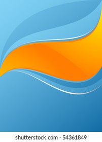 Colorful background with space for your message