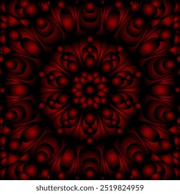 Colorful background with symmetrical pattern. Gradient ornament. There is a template for interior decoration, screensavers, covers and the implementation of a creative idea
