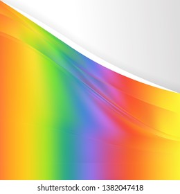Colorful Background Template Illustrator Design