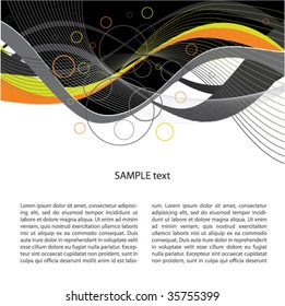 Colorful background template series