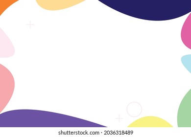 Colorful background templates vector design