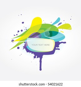 Fondo colorido para el texto