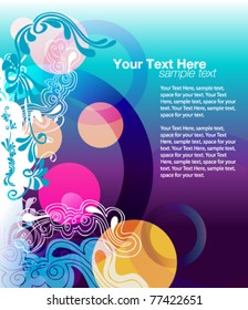 colorful background for text