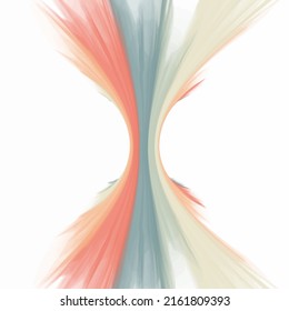 Colorful background, torus map effect combination illustration
