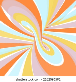 Colorful background, torus map effect combination illustration