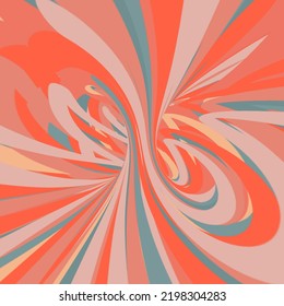 Colorful background, torus map effect combination illustration
