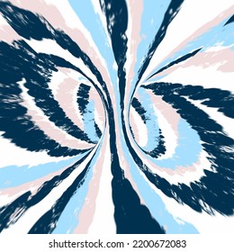 Colorful background, torus map effect combination illustration
