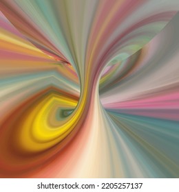 Colorful background, torus map effect combination illustration
