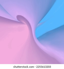 Colorful background, torus map effect combination illustration
