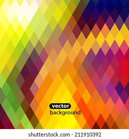 colorful background triangle