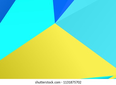 Colorful background with triangles Simple geometric background with gradient shapes. Vector illustration Triangles of different scale, size and shape.