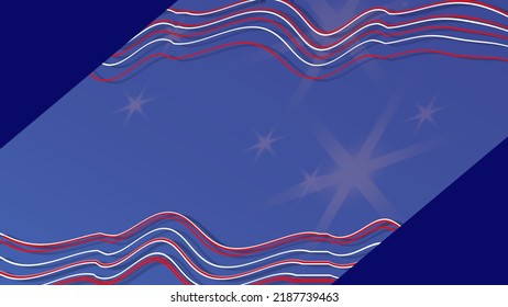 Fondo colorido de la bandera típica de los estados unidos para la celebración del día del columbus 