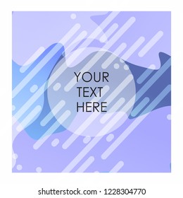Colorful background with typography design vector