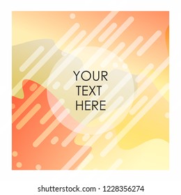 Colorful background with typography design vector