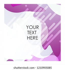 Colorful background with typography vector Colorful background with typography vector