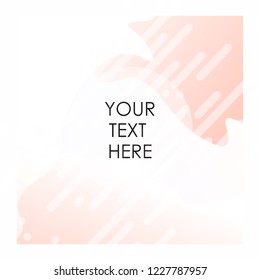 Colorful background with typography vector