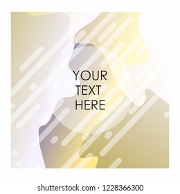 Colorful background with typography vector