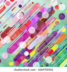 Colorful background various abstract art design illustration wallpaper