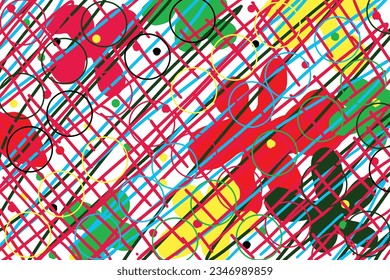 Colorful Background in vector art design. 