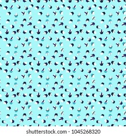 Colorful background vector with collection of confectionery. Decorative wallpaper, good for printing. Seamless cupcakes hand drawn seamless pattern. Romantic ornament, backdrop design.