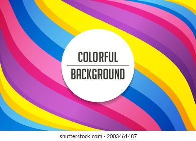 Vector de fondo colorido, pasos vectoriales. 10
