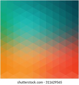 Colorful background. Vector geometric shapes