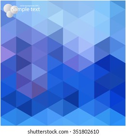 Colorful background. Vector geometric shapes.