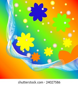 Colorful background. Vector illustration