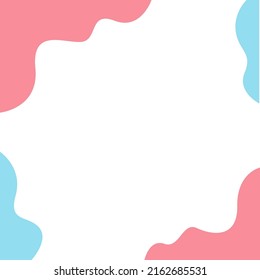 The colorful background vector for kids has space to put text and images.