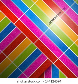 Colorful background, vector - red, blue, green, yellow