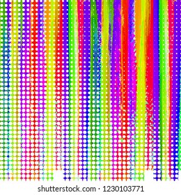 Colorful background. Vertical Rainbow Stripes. Vector