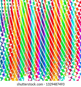 Colorful background. Vertical Rainbow Stripes. Vector