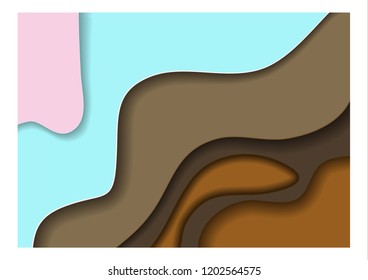 Colorful background with wave for design brochures, flyers, posters, banners. Contrast colors. Vector eps10 illustration.