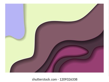 Colorful background with wave for design brochures, flyers, posters, banners. Contrast colors. Vector eps10 illustration.