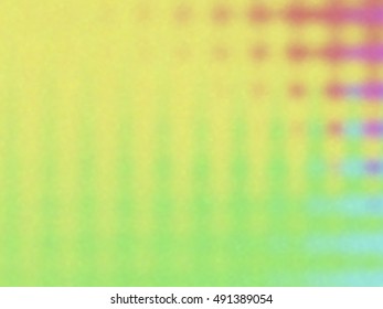 Colorful background, wave distortion special effect. Blurred rhythmic spots. Abstract composition, vector EPS10. Not trace image, include mesh gradient only