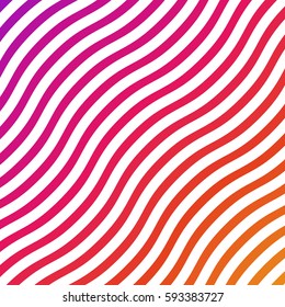 Colorful background with wavy lines