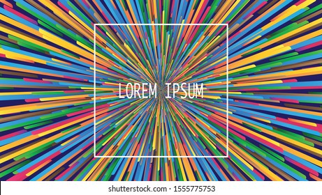 Colorful background. Website template. Cover design