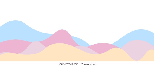 A colorful background with a white border. The background is made up of circles and lines. The background is a mix of pink, blue, and yellow