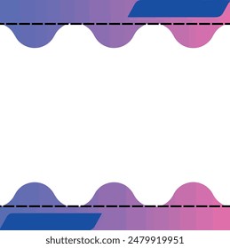 Colorful background with white border suitable for social media posts, web graphics, presentations, invitations, and digital designs. Versatile asset.