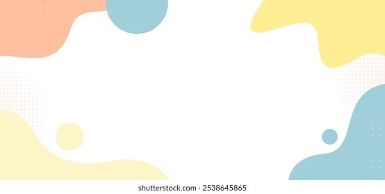 Un fondo colorido con un fondo blanco. El fondo se compone de círculos y cuadrados. El fondo es muy colorido y tiene un montón de colores diferentes