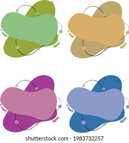 colorful background for word vector