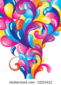 Colorful background for your design