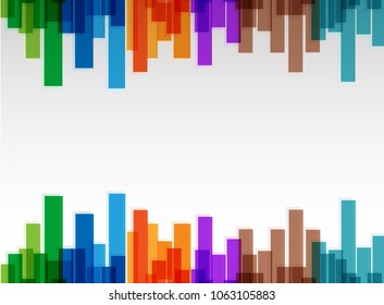 Colorful background.frame business background.