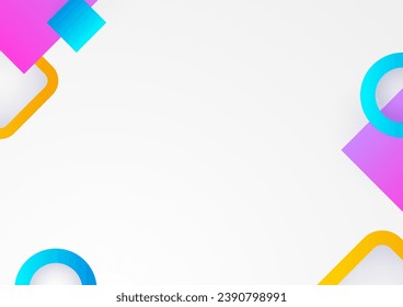 Colorful backgrounds with abstract geometric pattern design