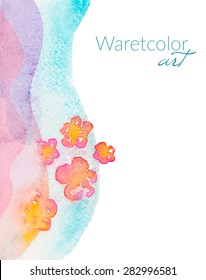 Colorful backgrounds with floral elements.
